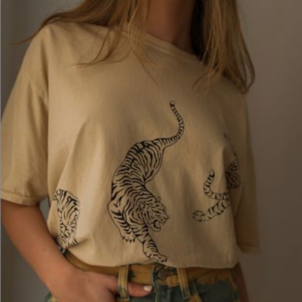 Urban Outfitters Tiger T-Shirt Dress